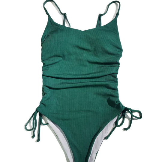 Damen Einseitiger Badeanzug mit eleganter Raffung EB