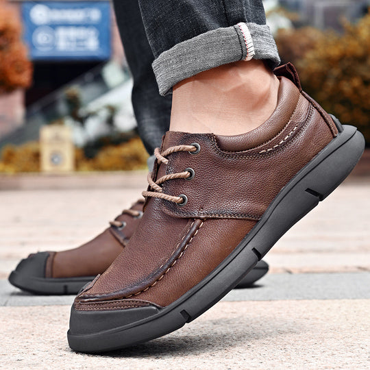 Herren Komfortable Lederschuhe EB