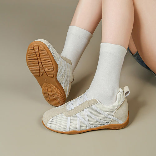 Damen Atmungsaktive Freizeitschuhe mit elastischem Schnürsystem EB