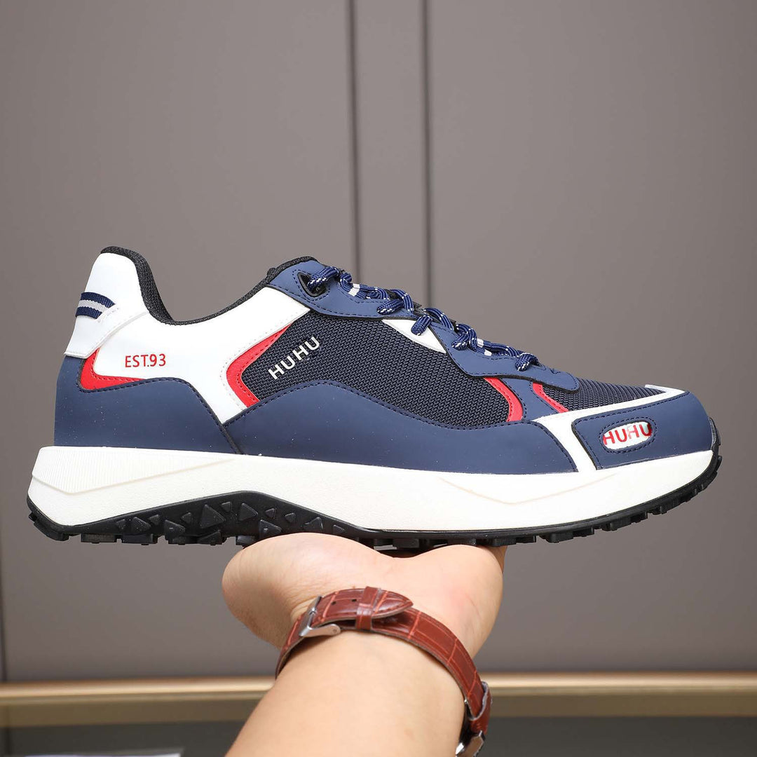 Damen Sportive Lauf-Sneaker mit rutschfester Sohle und atmungsaktiver Oberflächenstruktur EB