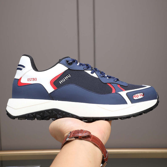 Damen Sportive Lauf-Sneaker mit rutschfester Sohle und atmungsaktiver Oberflächenstruktur EB