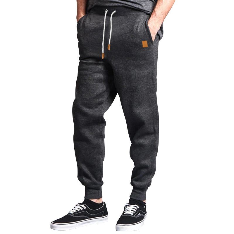 Herren modische und bequeme Sweatpants mit elastischem Bund und seitlichen Taschen EB