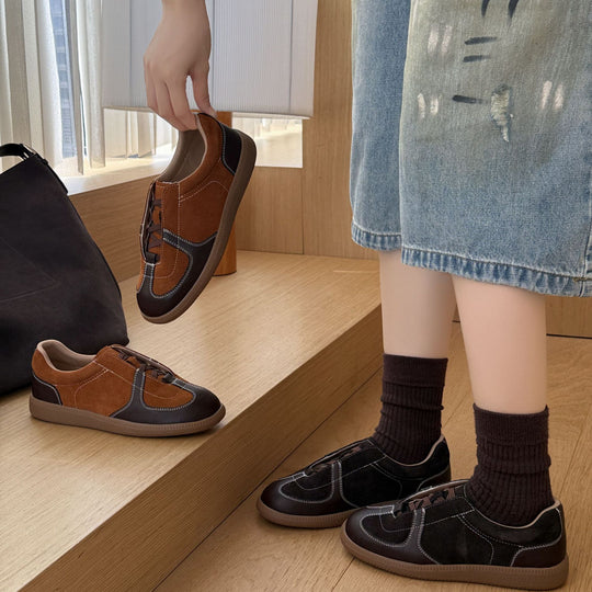 Damen Bequeme Sneaker mit weichem Obermaterial und innovativer Schnürtechnologie EB