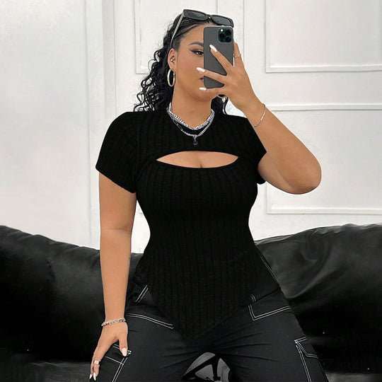Damen schicke Bodys mit Auschnitt EB