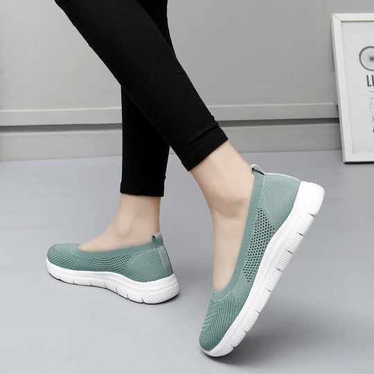 Damen Bequeme Strick-Slippers für Alltag und Freizeit EB