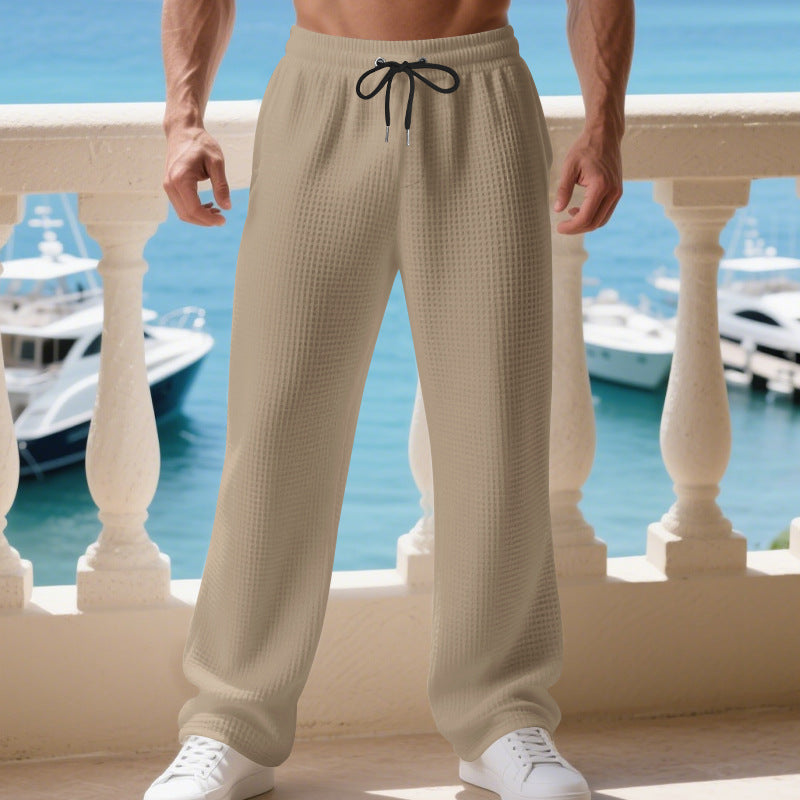 Herren bequeme Freizeithose mit atmungsaktiver Struktur EB