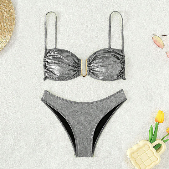 Damen Glitzernder Bikini EB