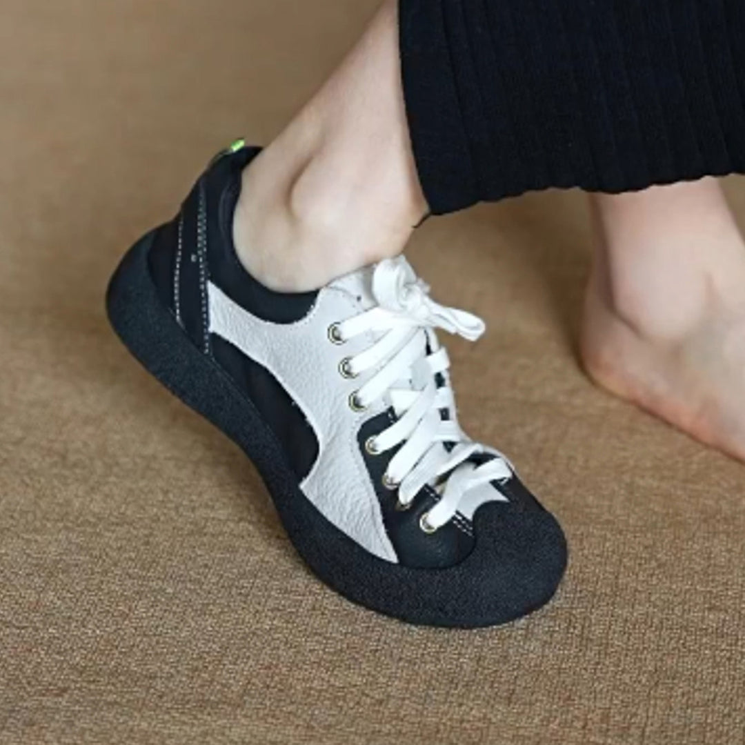 Damen Komfortable Sneakers mit atmungsaktivem Mesh-Obermaterial und rutschfester Sohle EB
