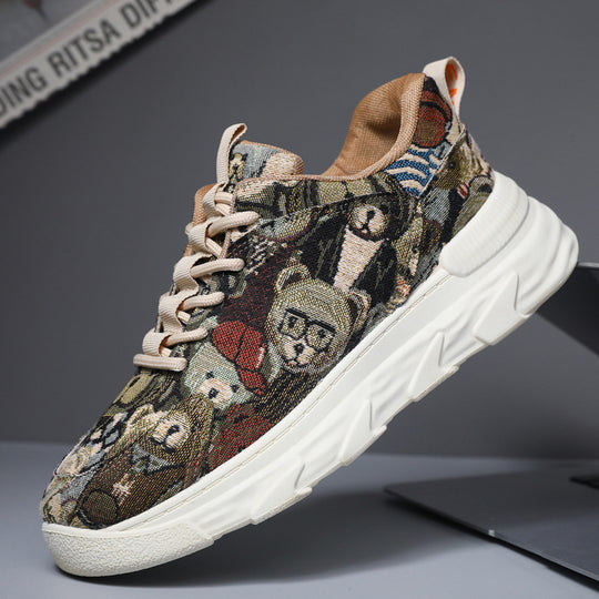 Damen Sportliche Lifestyle-Sneaker mit komfortabler Polsterung und einzigartigem Design EB