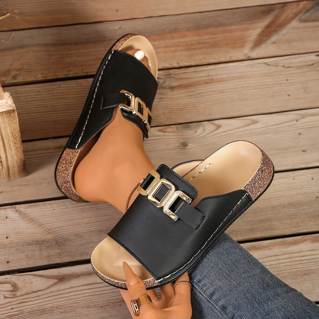 Damen Komfortabele und modische Slipper EB