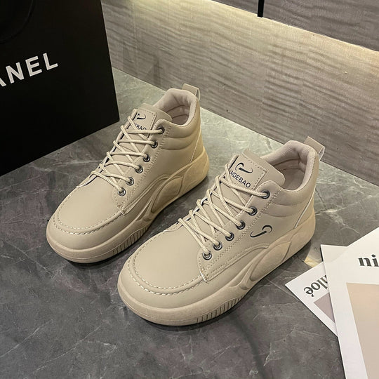Damen Sportliche High-Top Sneakers mit gepolsterter Innensohle und rutschfester Sohle EB