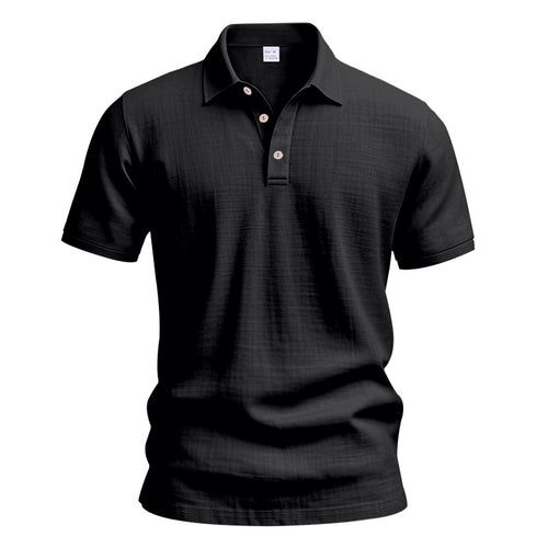 Herren Polo-Hemd mit strukturiertem Design und hochwertiger Baumwolle EB