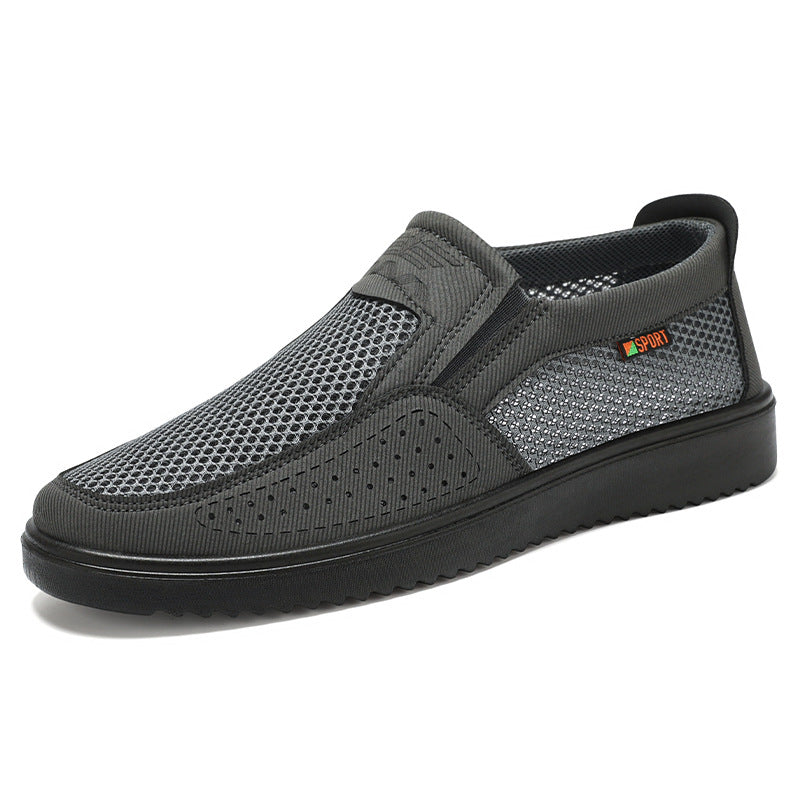 Damen Atmungsaktive Slip-On Sportschuhe mit rutschfester Sohle EB