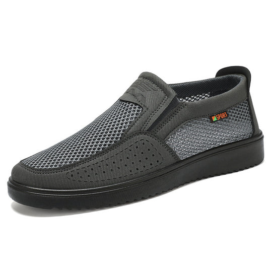 Damen Atmungsaktive Slip-On Sportschuhe mit rutschfester Sohle EB