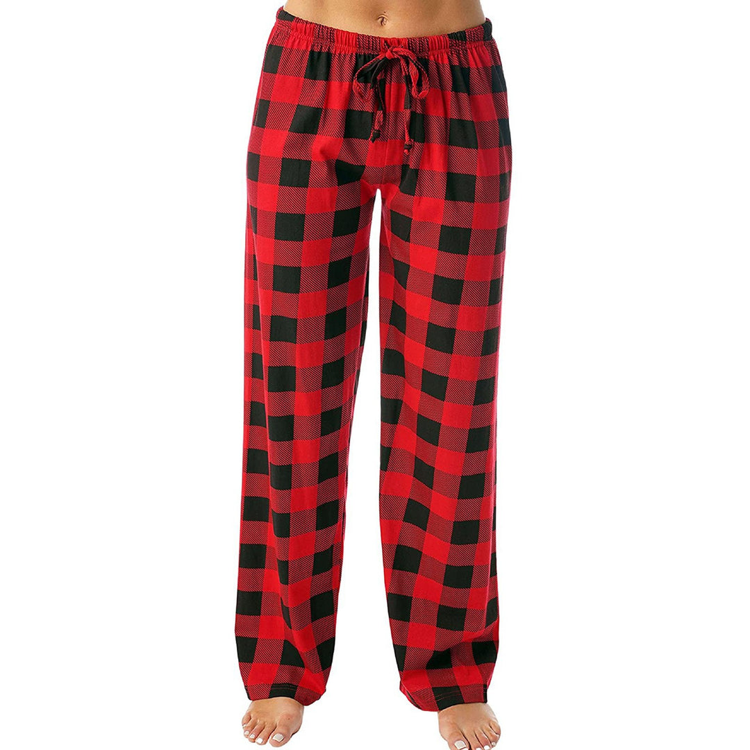 Damen Freizeithose im karierter Schnitt EB