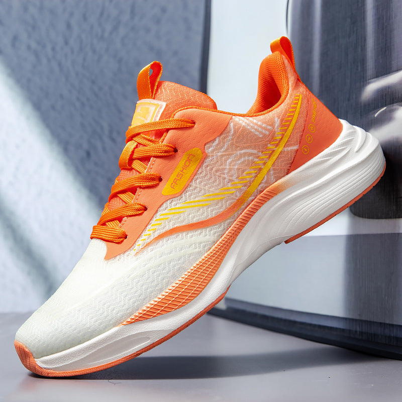 Damen Sportliche Dämpfungs-Sneaker mit atmungsaktivem Obermaterial EB