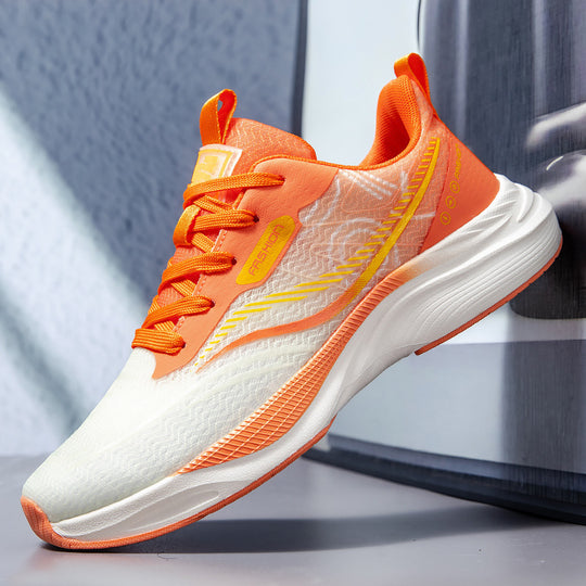 Damen Sportliche Dämpfungs-Sneaker mit atmungsaktivem Obermaterial EB