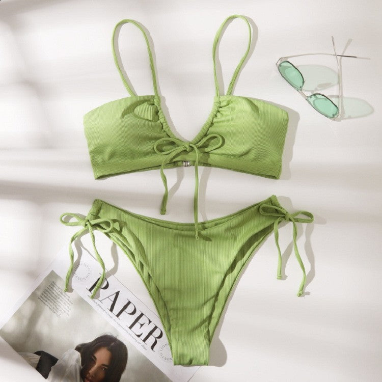 Damen Bikiniset mit raffinierten Rüschendetails EB