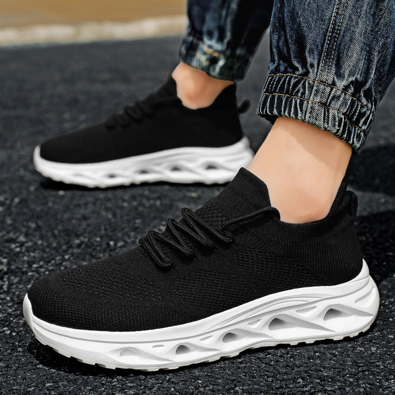 Damen Sportliche und atmungsaktive Lauf-Sneaker mit flexiblem Sohlenprofil EB