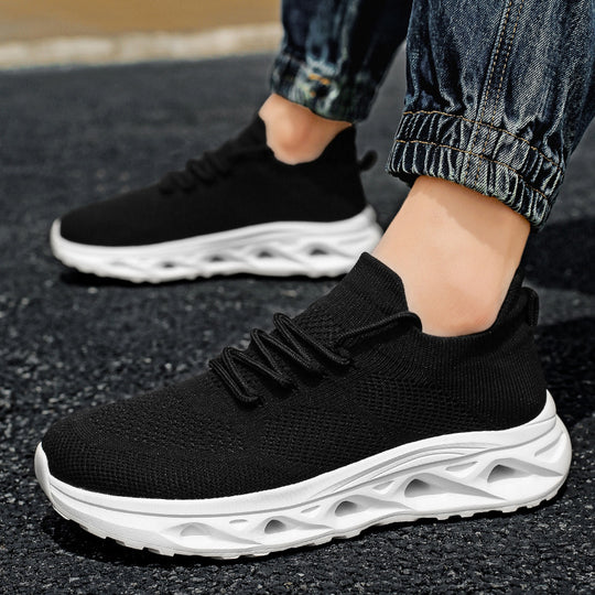 Damen Sportliche und atmungsaktive Lauf-Sneaker mit flexiblem Sohlenprofil EB