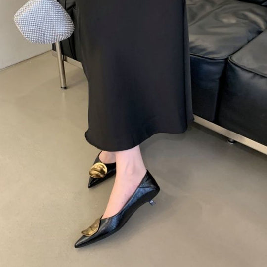 Damen elegante spitze High Heels EB