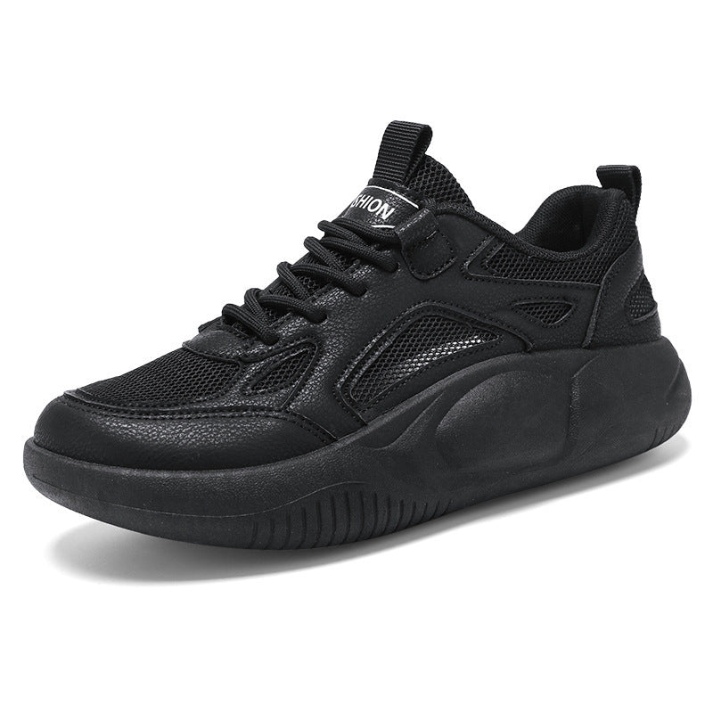 Damen sportive Plateausneaker mit luftdurchlässigem Netzgewebe und dämpfender ergonomischer Sohle EB