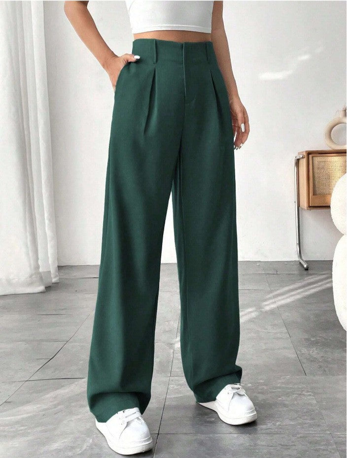 Damen raffinierte Palazzo-Hosen EB