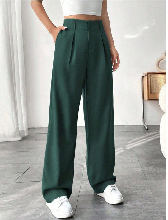 Damen raffinierte Palazzo-Hosen EB