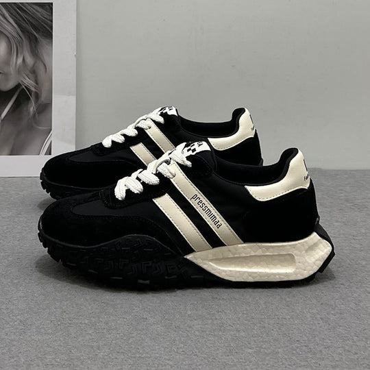 Damen modische Sneaker mit rutschfester Sohle und atmungsaktivem Obermaterial EB
