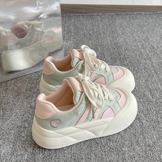 Damen Comfort-Sneaker mit modischem Design und ergonomischer Dämpfung EB