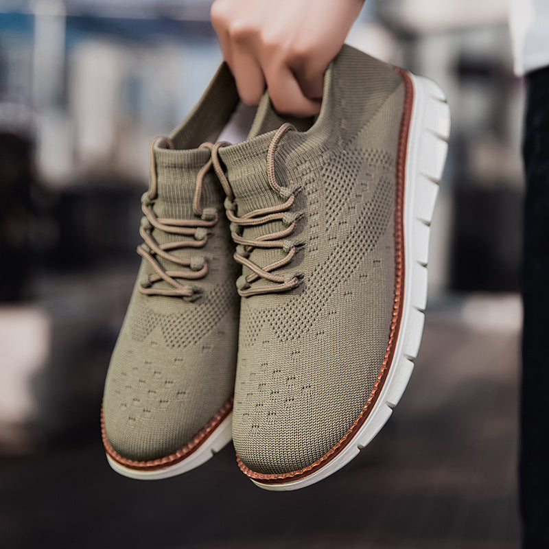 Damen Sportliche Sneaker mit atmungsaktivem Obermaterial und flexibler Sohle EB