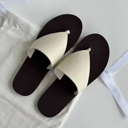 Damen Zehentrenner-Sandalen mit schickem Riemendesign und weichem Fußbett EB