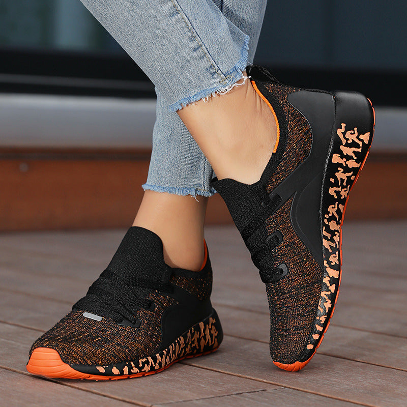 Damen Sportliche und flexible Laufschuhe mit rutschfester Sohle EB