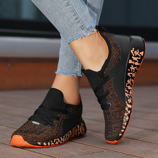 Damen Sportliche und flexible Laufschuhe mit rutschfester Sohle EB