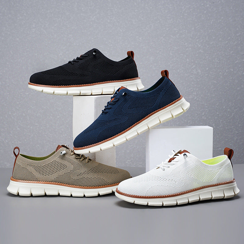 Damen Atmungsaktive Sport-Sneaker mit elastischem Obermaterial EB