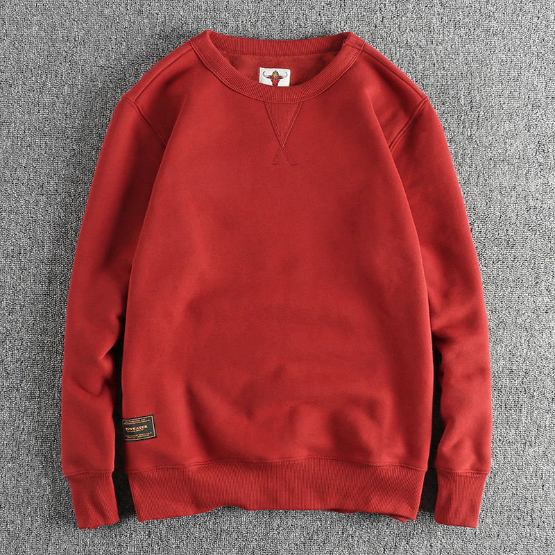 Damen Sweatshirt mit klassischem Rundhalsausschnitt und lässigem Schnitt EB