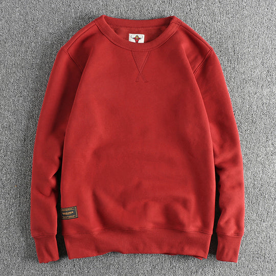 Damen Sweatshirt mit klassischem Rundhalsausschnitt und lässigem Schnitt EB
