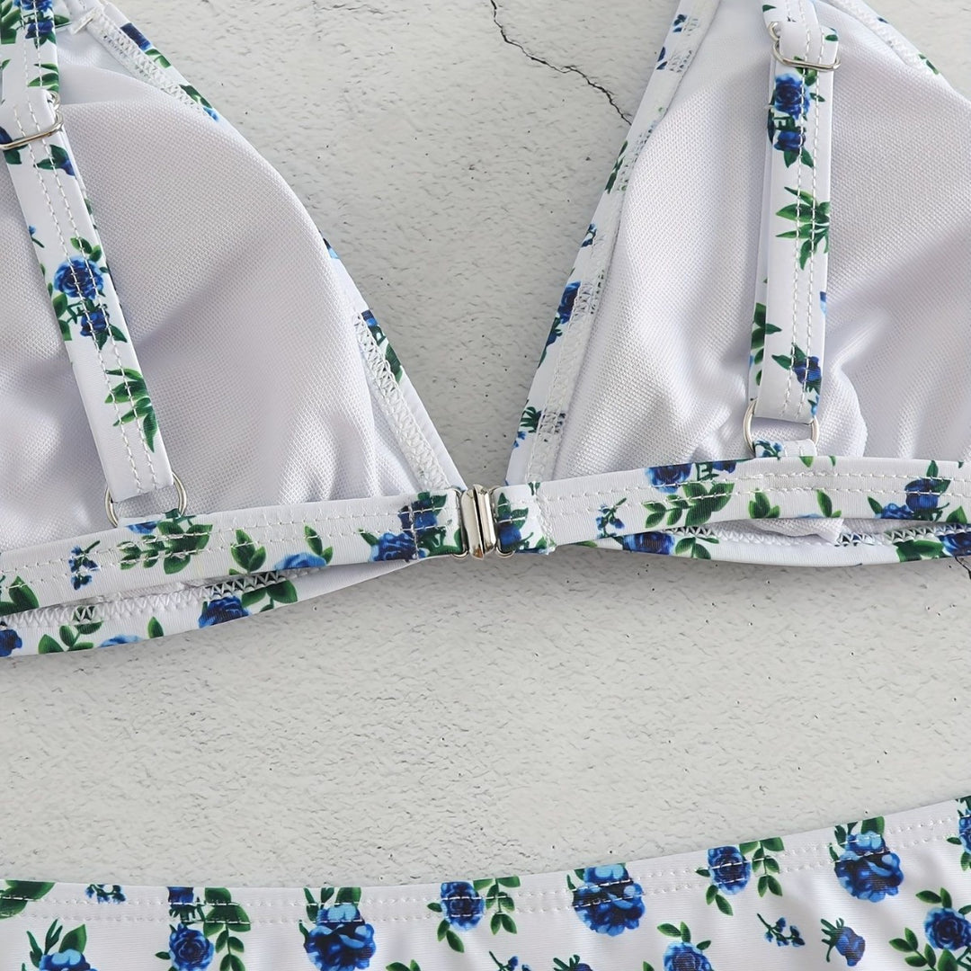 Damen Triangel-Bikini mit luxuriösen Details EB