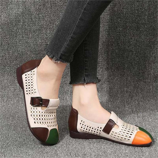 Luftige Damensandalen mit Schnalle – Zoë EB