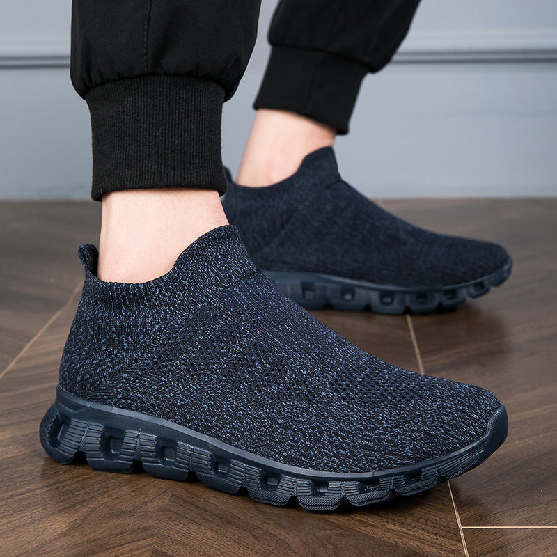 Damen Atmungsaktive Knöchelsneaker mit elastischem Obermaterial EB