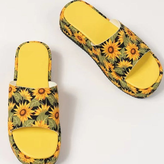 Damen Komfortable Zehentrenner-Sandalen mit modischem Schmetterlingsdesign EB