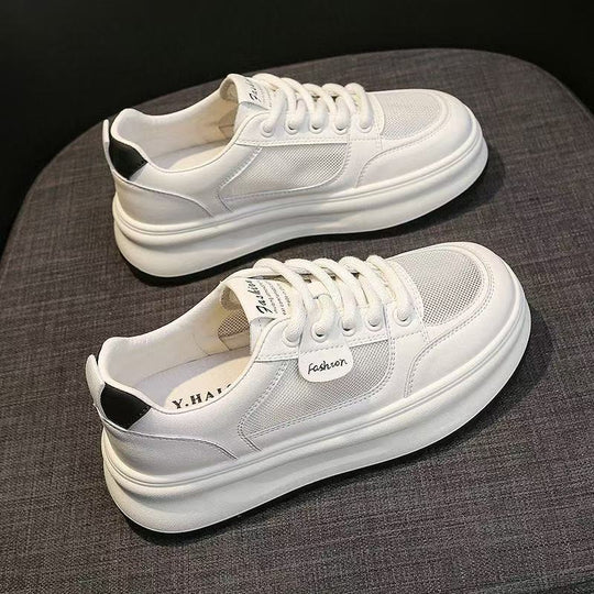 Damen Chunky Sneakers mit atmungsaktiver Mesh-Oberfläche und dämpfender Sohle EB