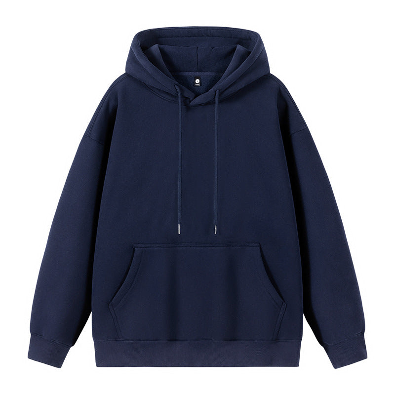 Damen lässiger Kapuzenpullover mit Kängurutasche und bequemem Schnitt EB