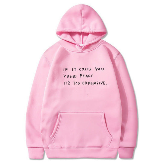 Damen Kapuzensweater mit inspirierendem Spruch und bequemer Passform EB