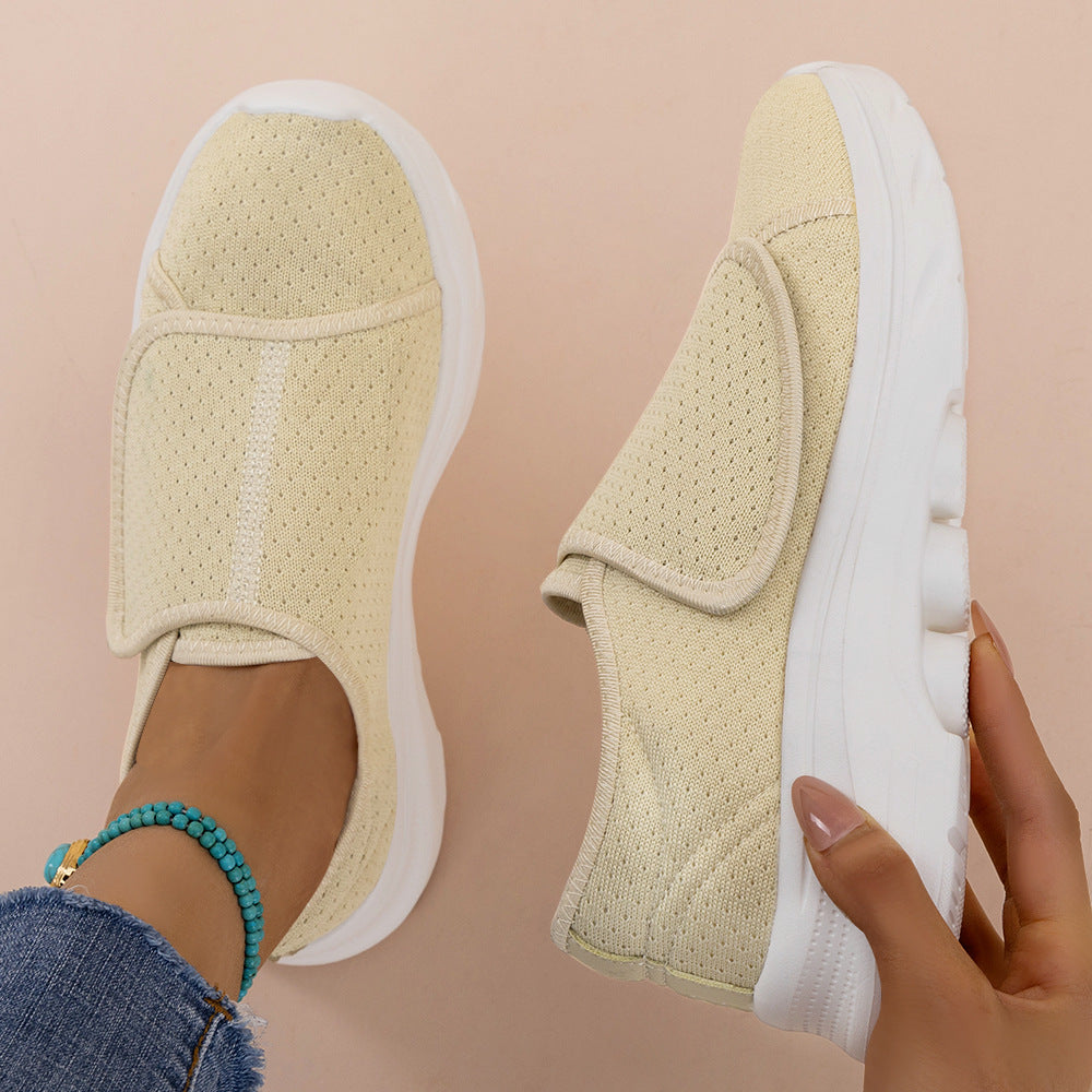 Damen Flexible Slip-On Sneakers mit anatomischer Sohle EB