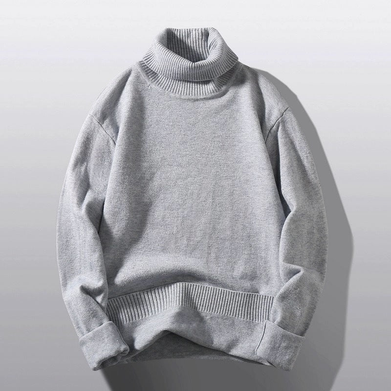 Herren bequemer Rollkragenpullover EB