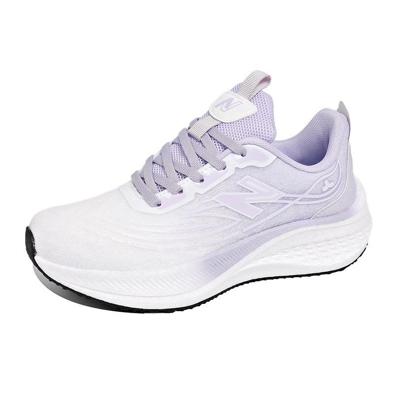Damen Sportliche Laufschuhe mit atmungsaktiver Mesh-Oberfläche und dämpfendem Fußbett EB