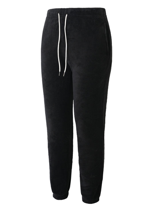 Herren Kuschelige Fleece Jogginghose EB