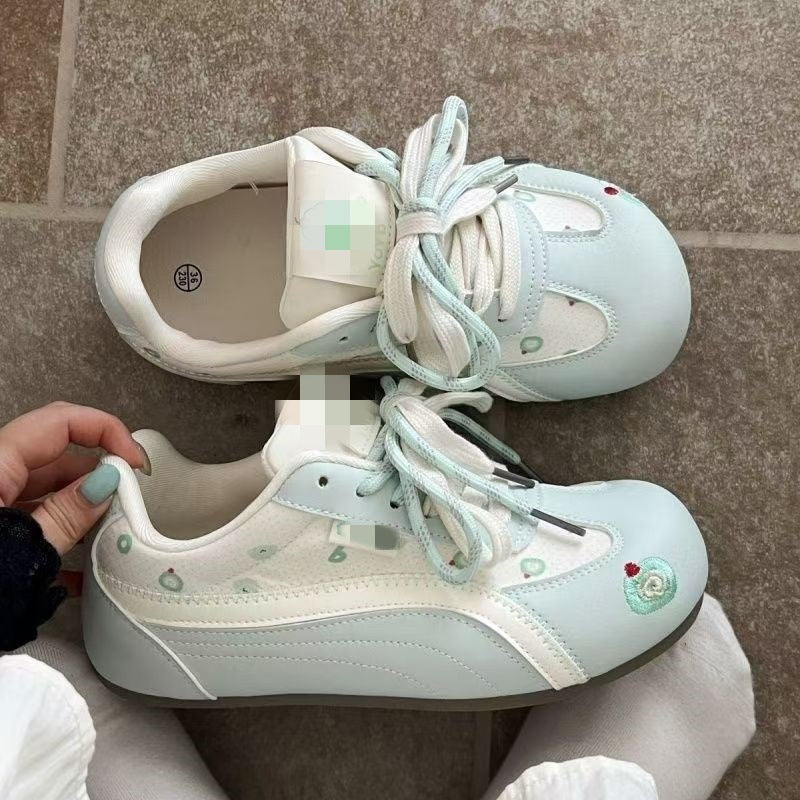 Damen Sportliche Turnschuhe mit verspieltem Bärenmotiv und atmungsaktiver Oberfläche EB