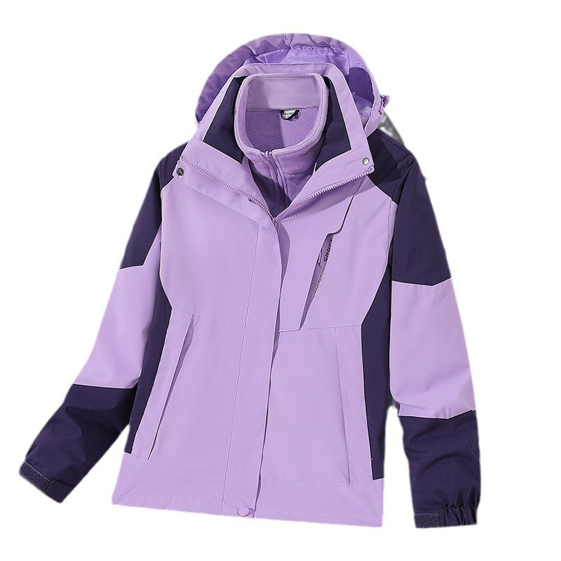 Herren winddichte Softshelljacke mit integriertem Microfleece-Innenlayer und verstellbarer Kapuze EB